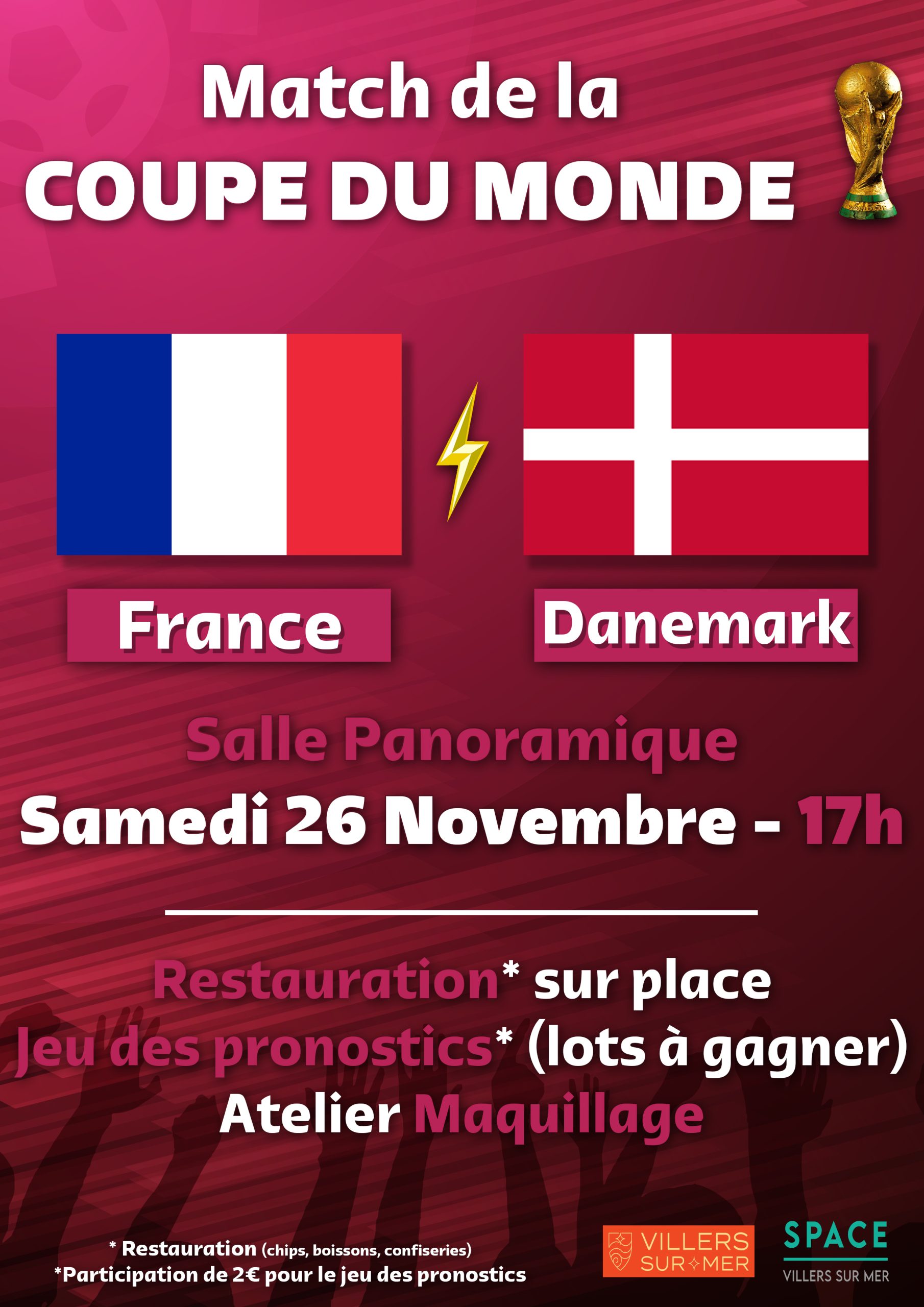 Coupe du monde - France - Danemark