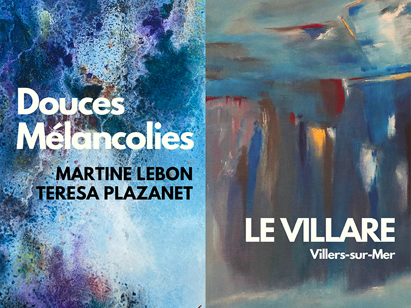 EXPOSITION - MARTINE LEBON - TERESA PLAZANET