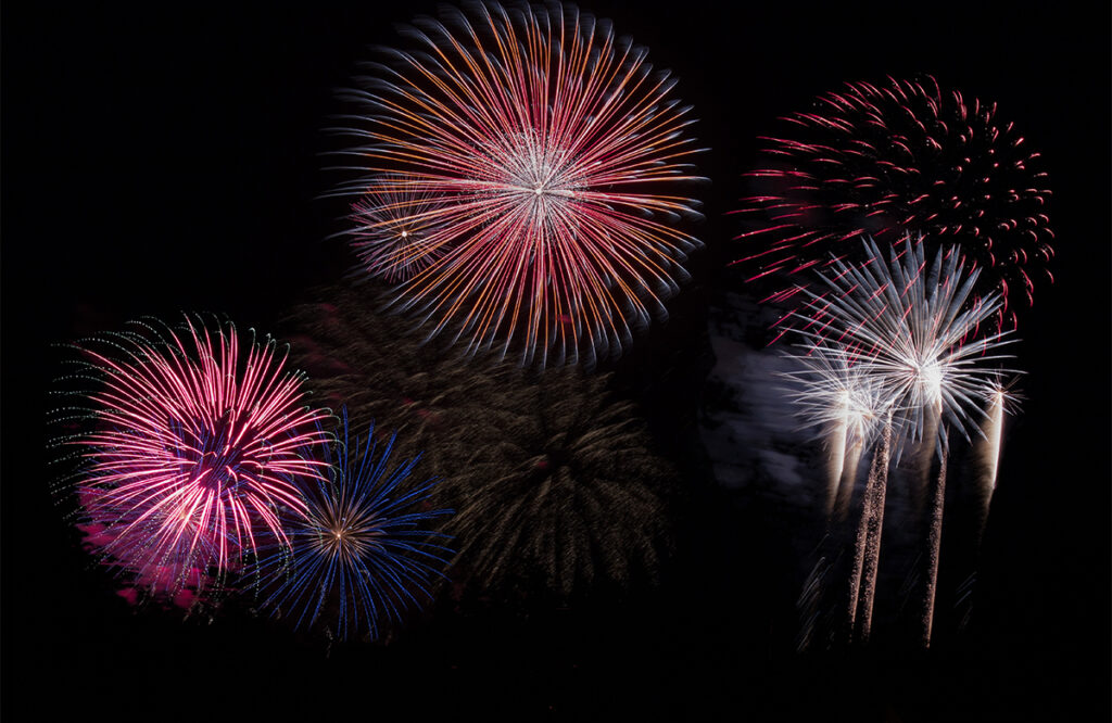 FEU D'ARTIFICE VILLERS SUR MER